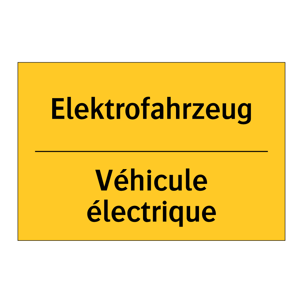 Elektrofahrzeug - Véhicule électrique