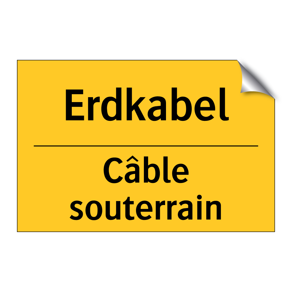 Erdkabel - Câble souterrain
