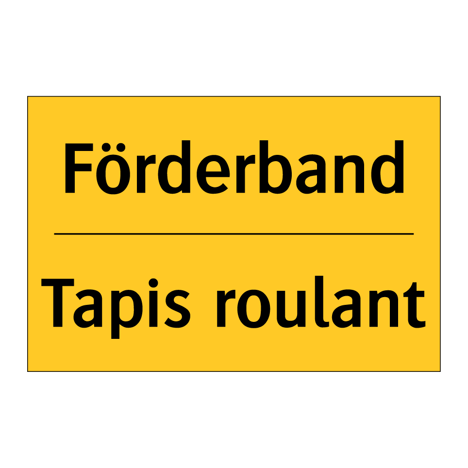Förderband - Tapis roulant