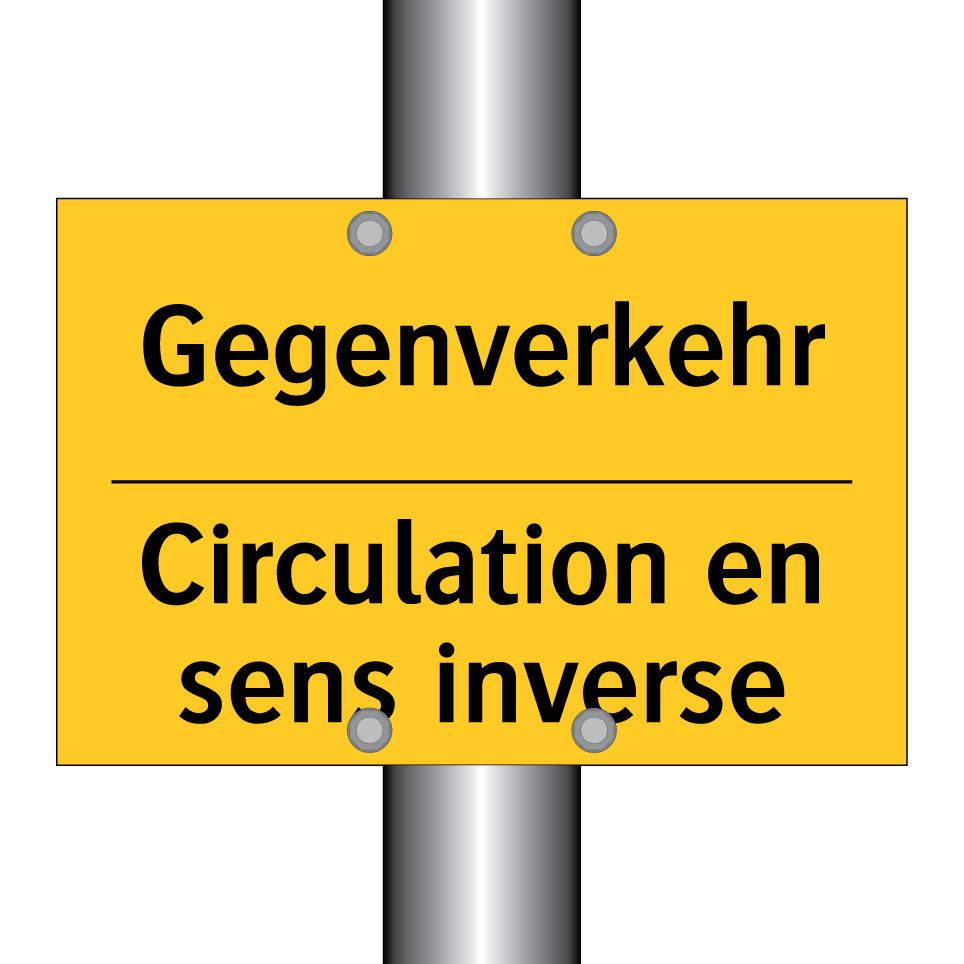 Gegenverkehr - Circulation en sens inverse