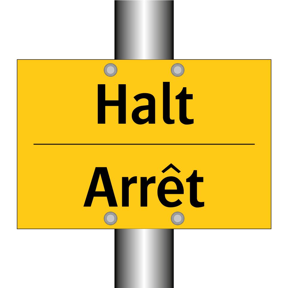 Halt - Arrêt