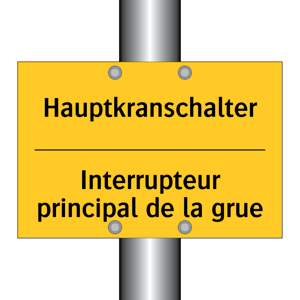Hauptkranschalter - Interrupteur principal de la grue /.../