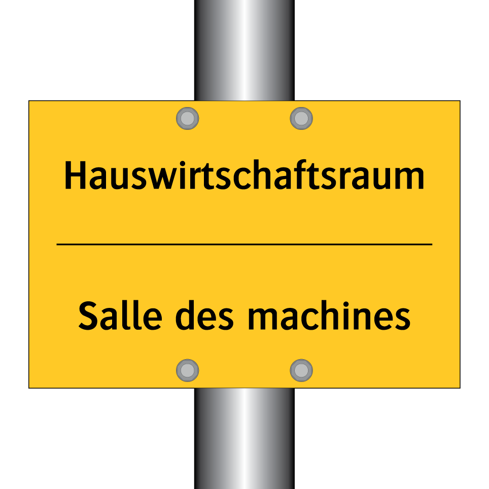 Hauswirtschaftsraum - Salle des machines