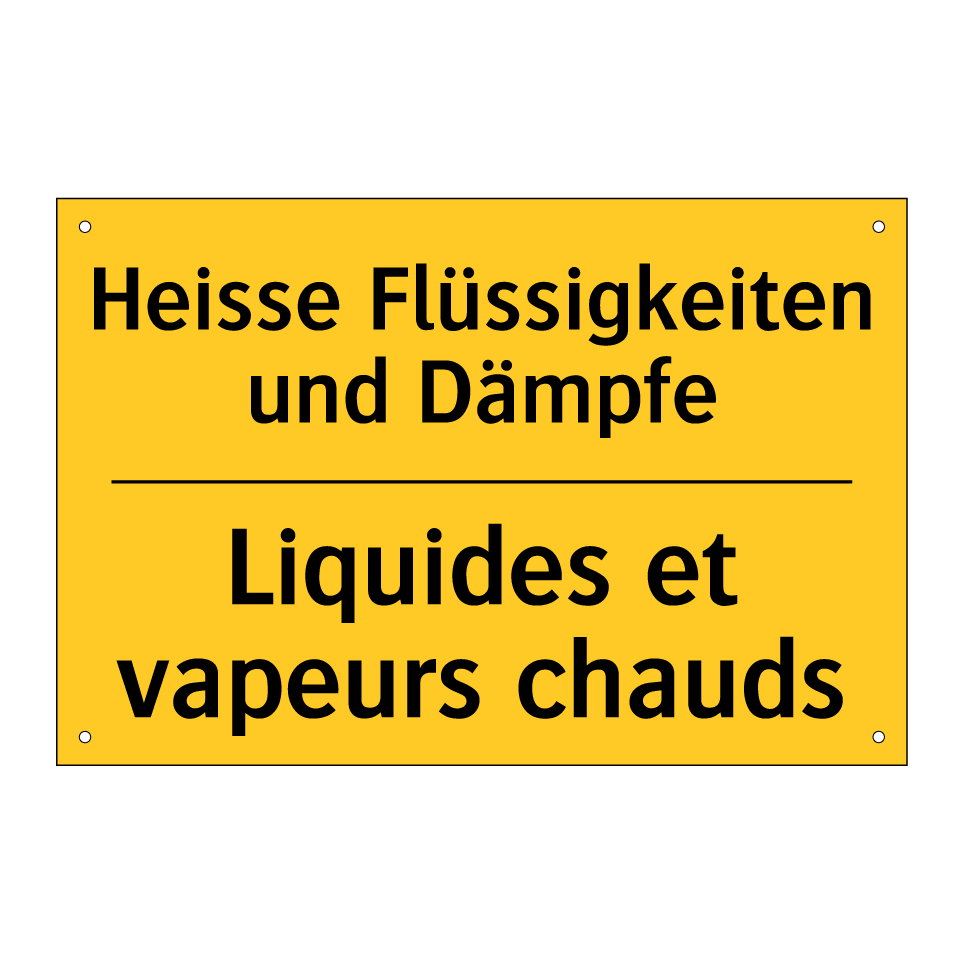Heisse Flüssigkeiten und Dämpfe /.../ - Liquides et vapeurs chauds