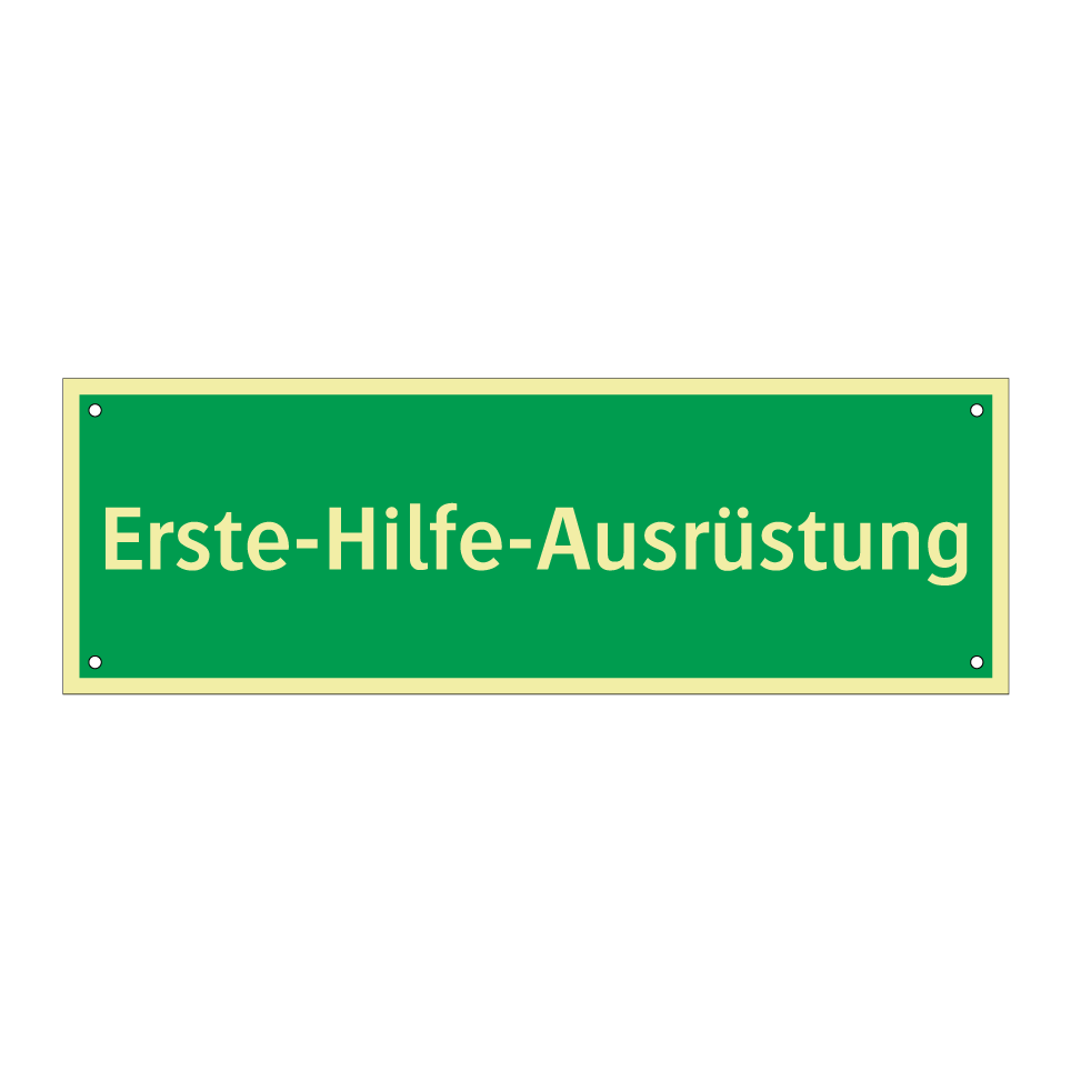 Erste-Hilfe-Ausrüstung