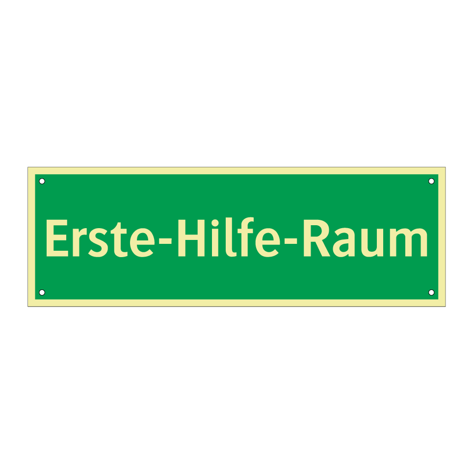Erste-Hilfe-Raum