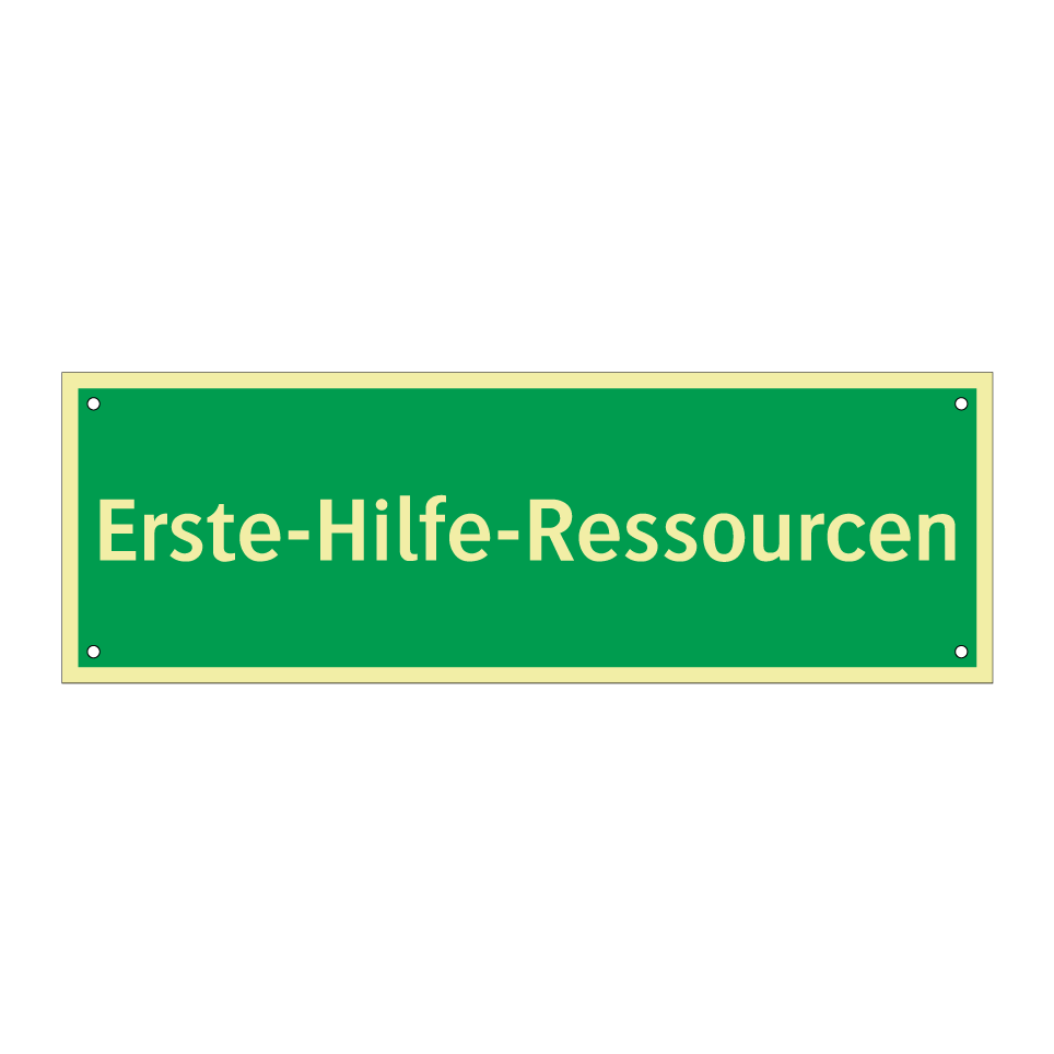 Erste-Hilfe-Ressourcen