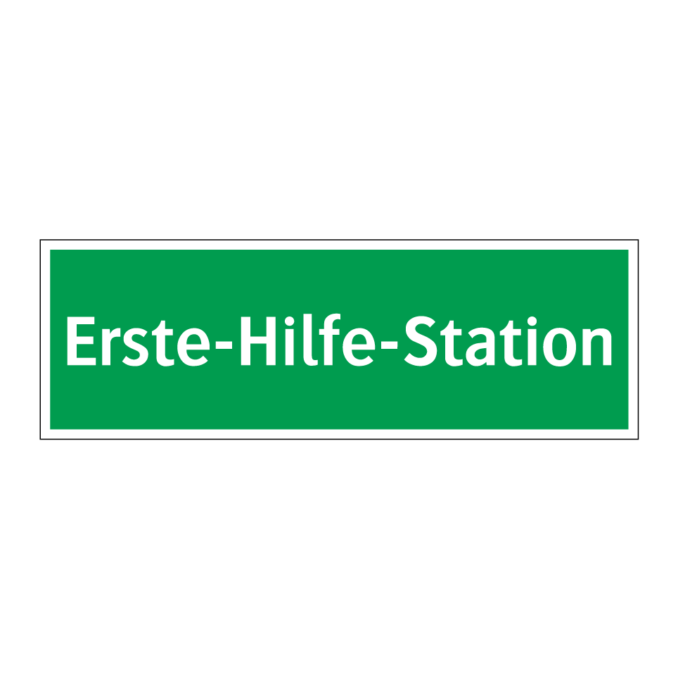 Erste-Hilfe-Station