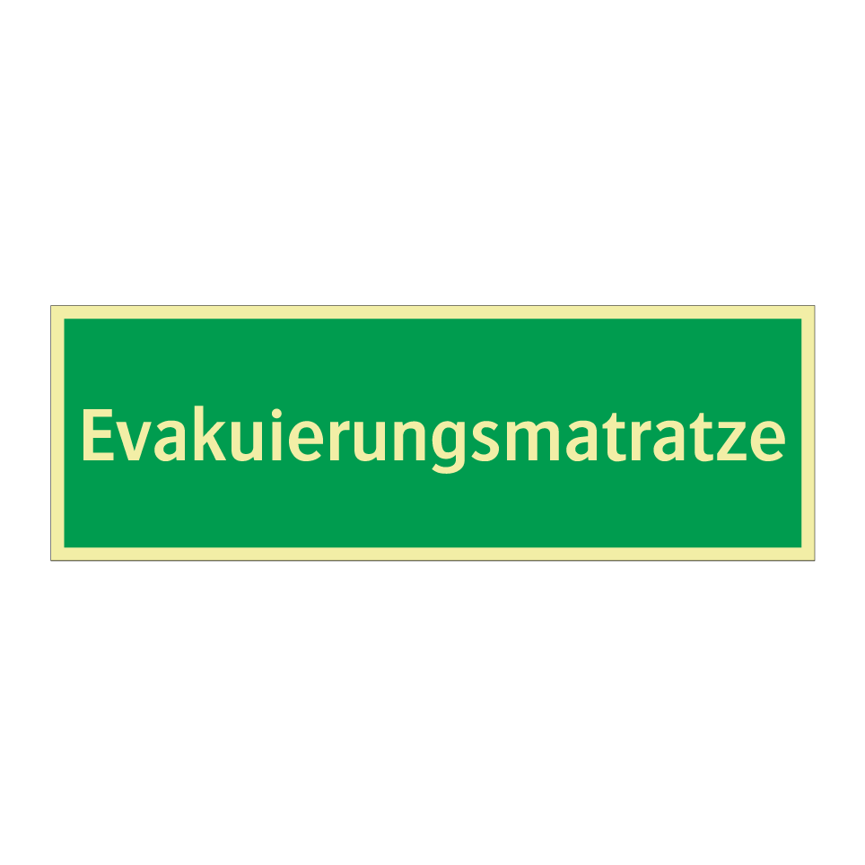 Evakuierungsmatratze