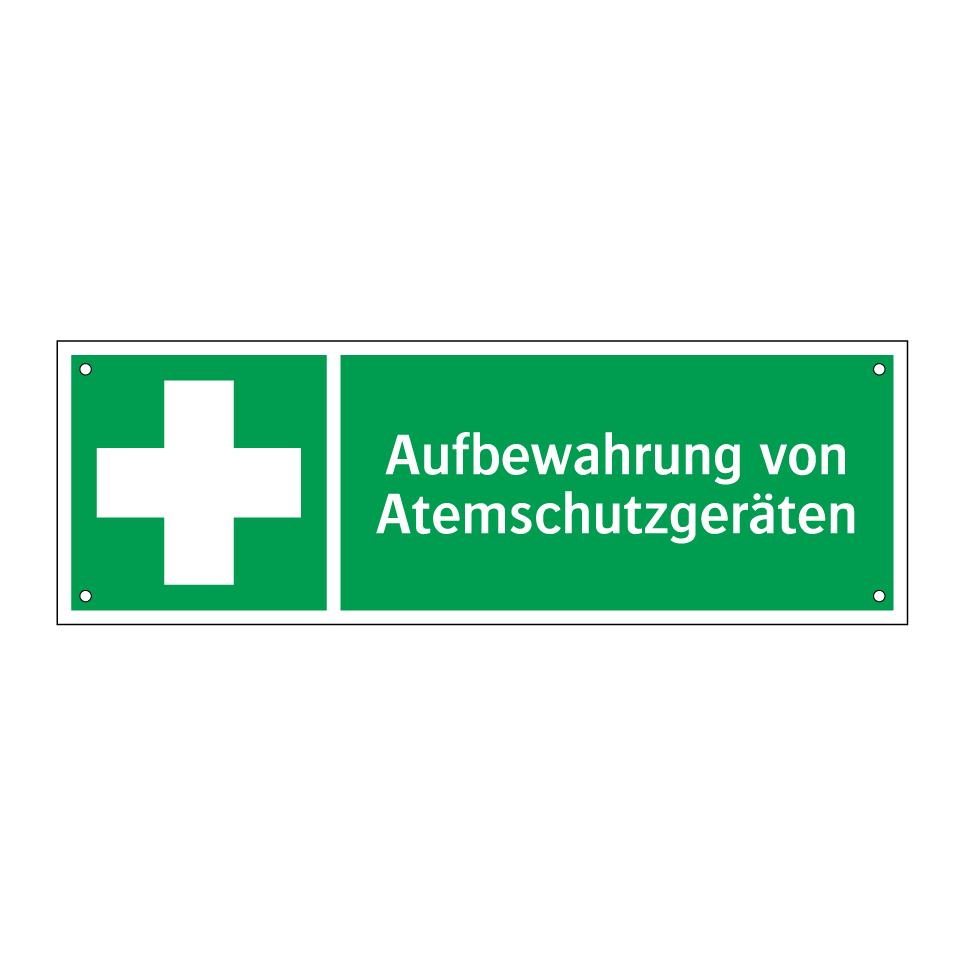 Aufbewahrung von Atemschutzgeräten