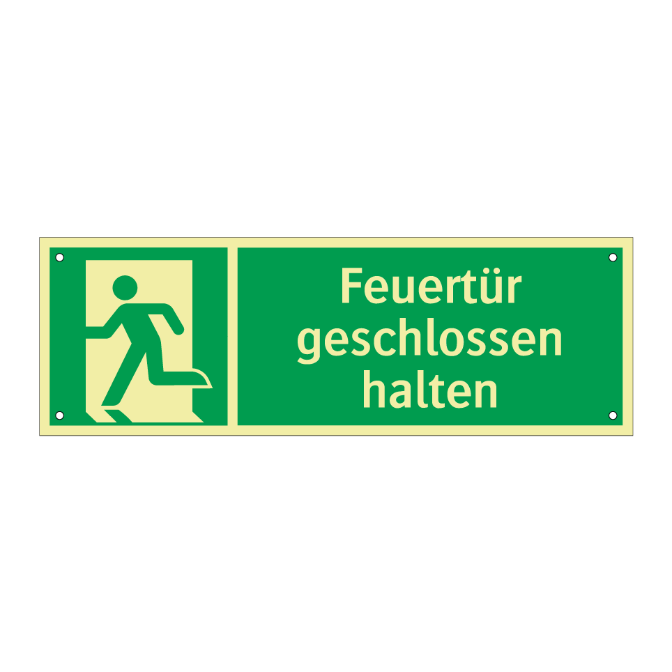 Feuertür geschlossen halten