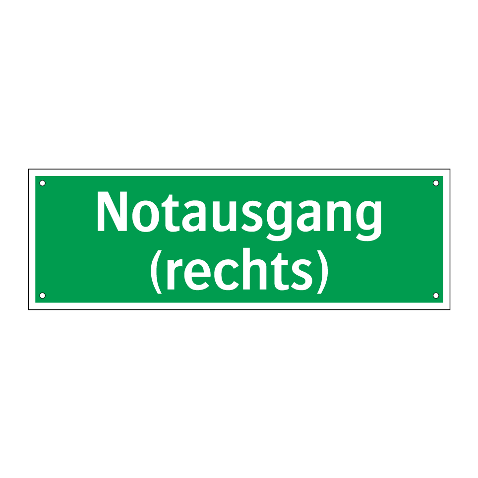 Notausgang (rechts)