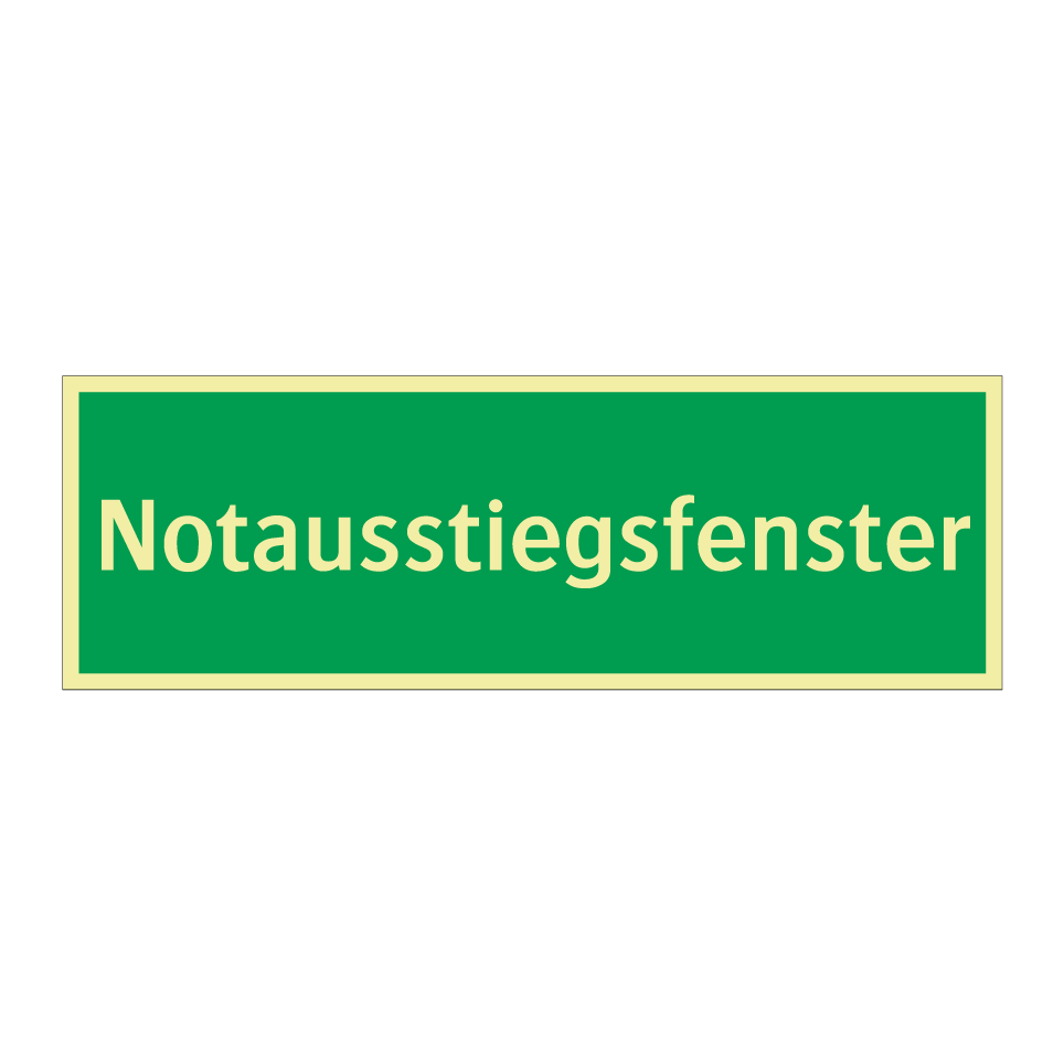 Notausstiegsfenster