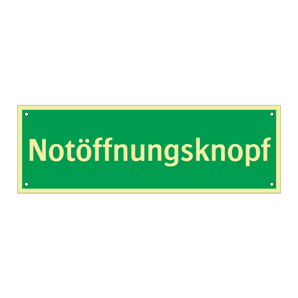 Notöffnungsknopf