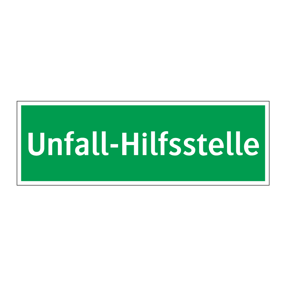 Unfall-Hilfsstelle