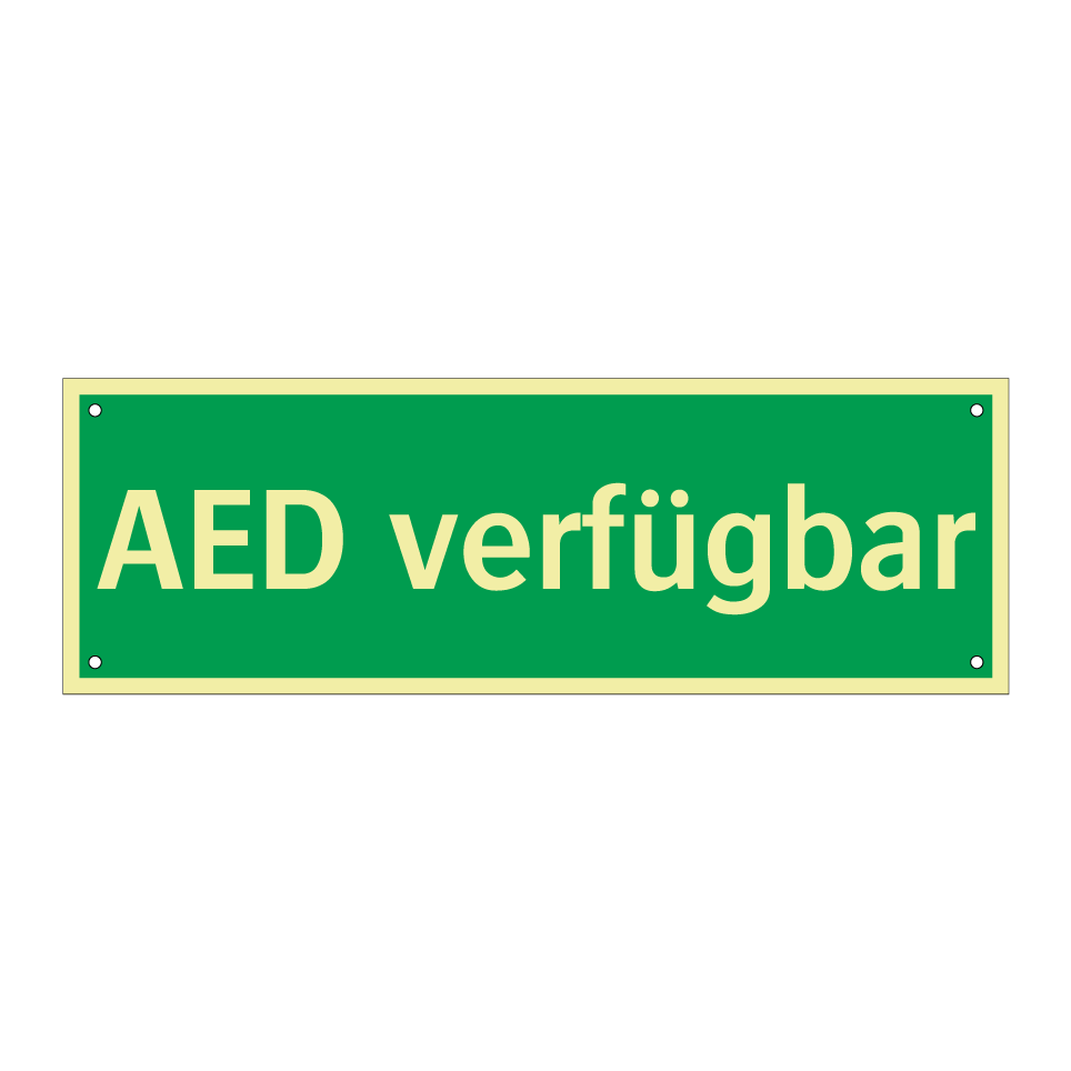 AED verfügbar