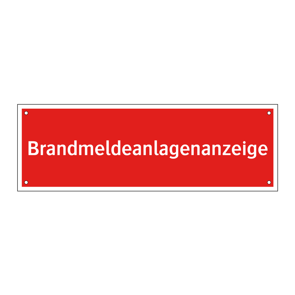 Brandmeldeanlagenanzeige