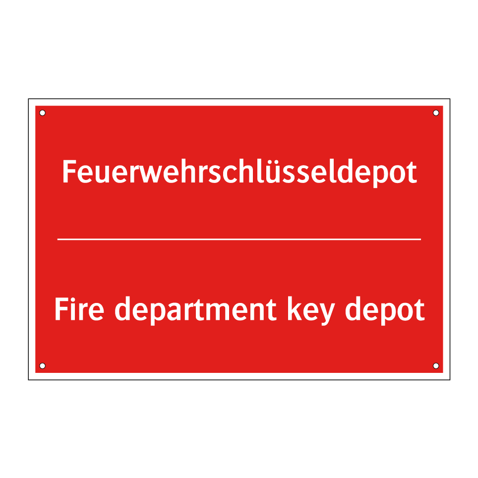 Feuerwehrschlüsseldepot - Fire department key depot