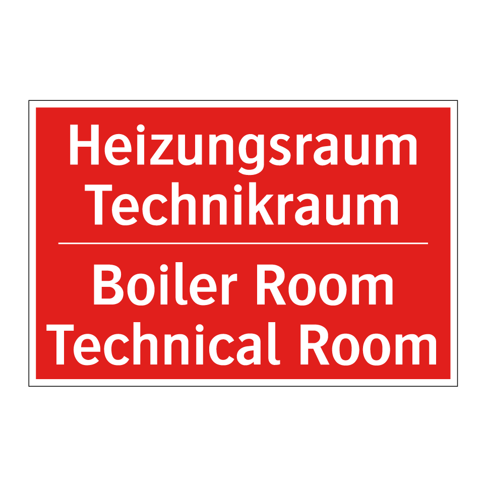 Heizungsraum Technikraum - Boiler Room Technical Room