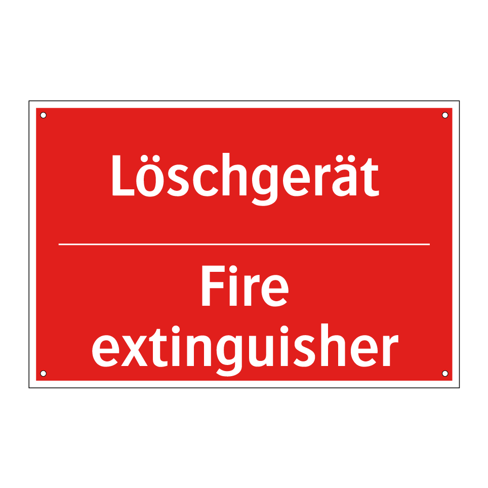 Löschgerät - Fire extinguisher