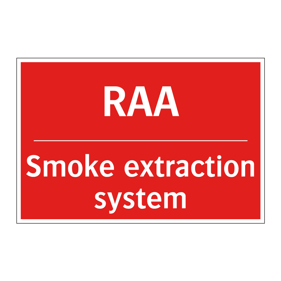 RAA - Smoke extraction system