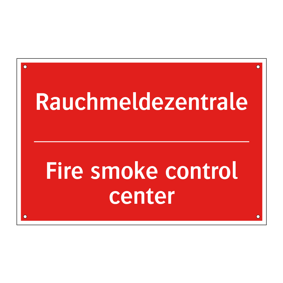 Rauchmeldezentrale - Fire smoke control center