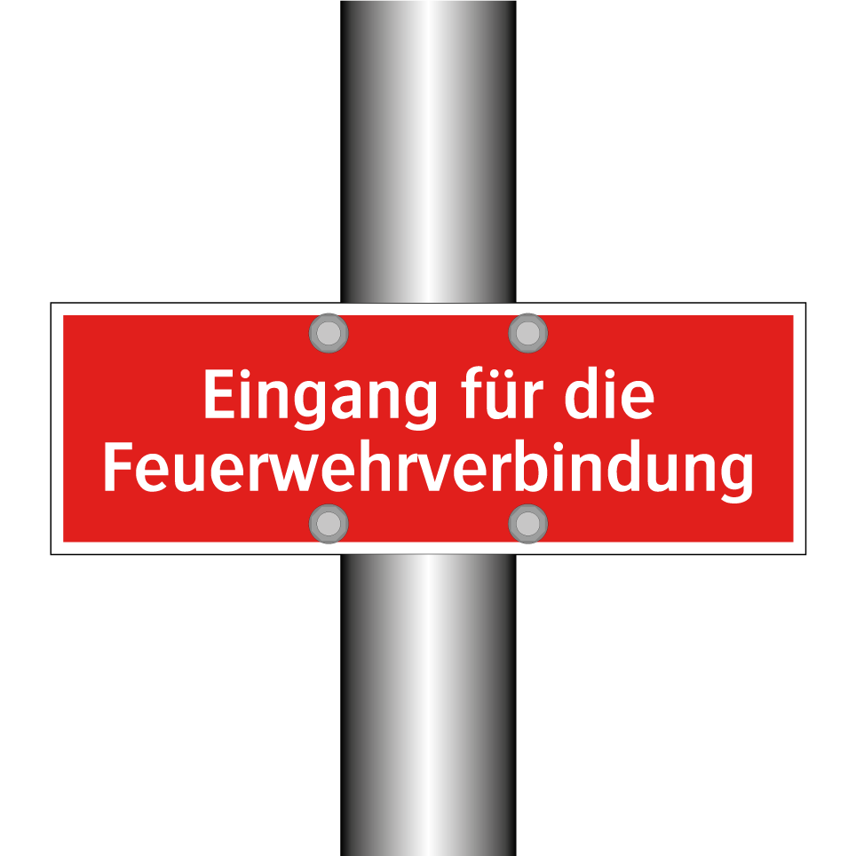 Eingang für die Feuerwehrverbindung