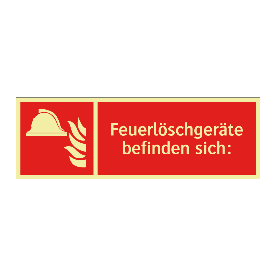 Feuerlöschgeräte befinden sich: