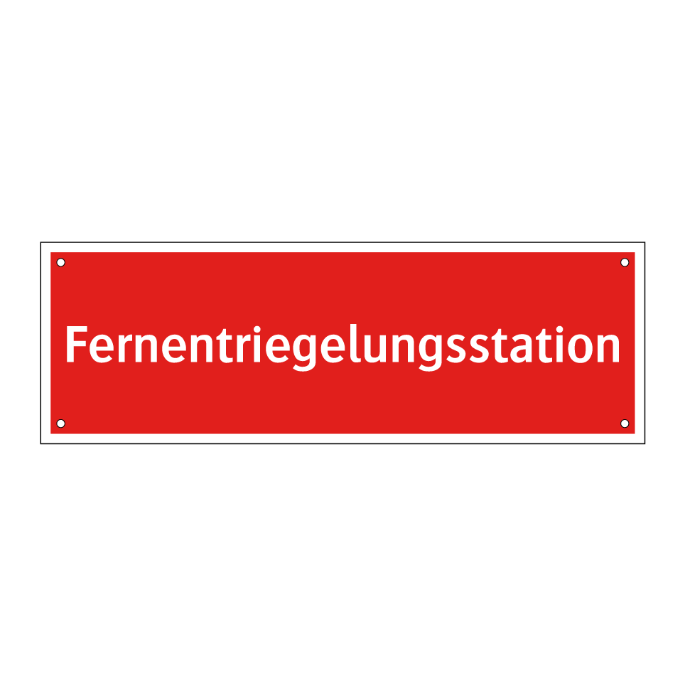 Fernentriegelungsstation