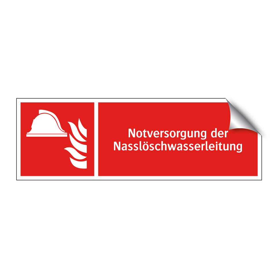 Notversorgung der Nasslöschwasserleitung
