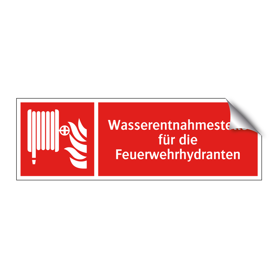 Wasserentnahmestelle für die Feuerwehrhydranten
