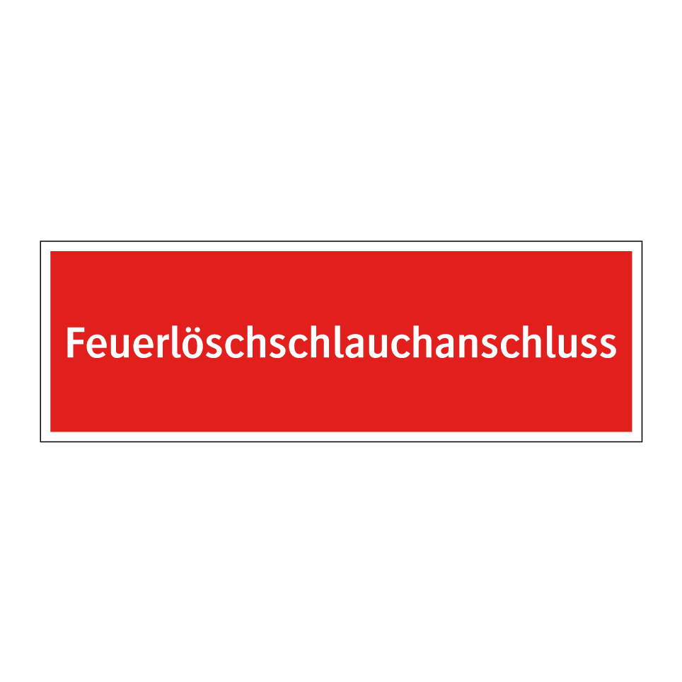 Feuerlöschschlauchanschluss