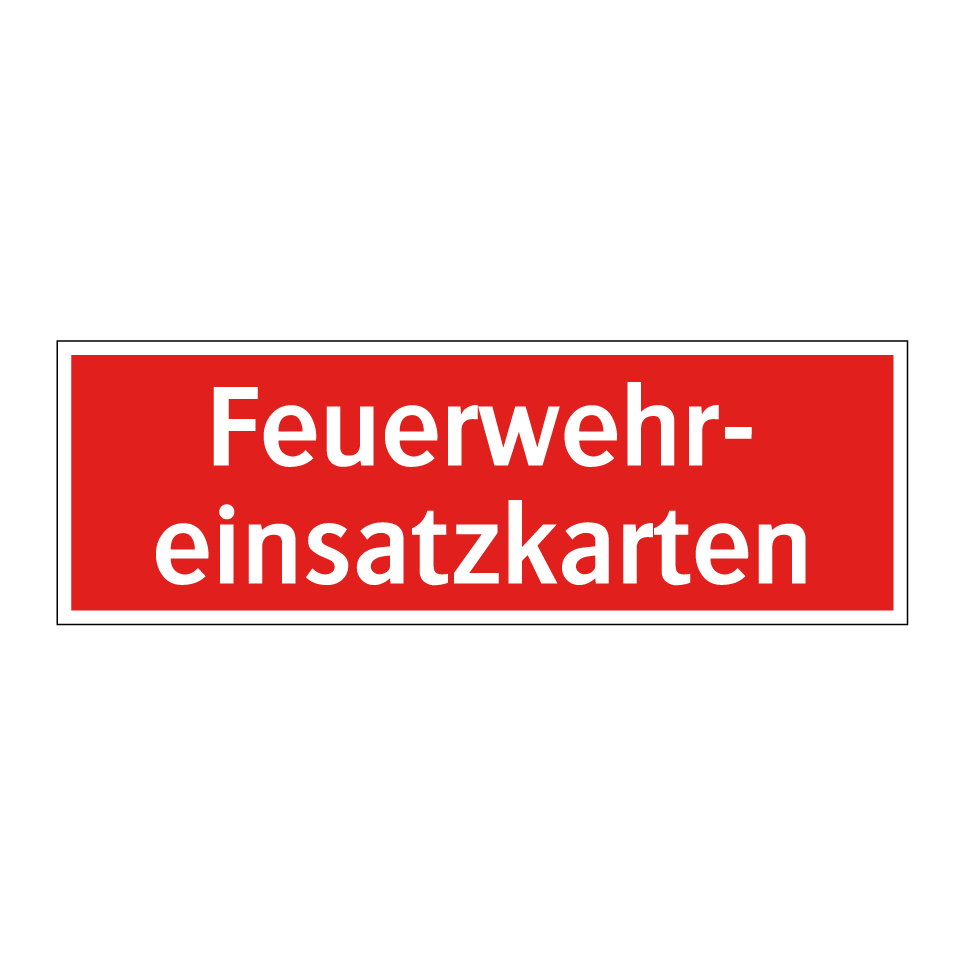 Feuerwehr- einsatzkarten
