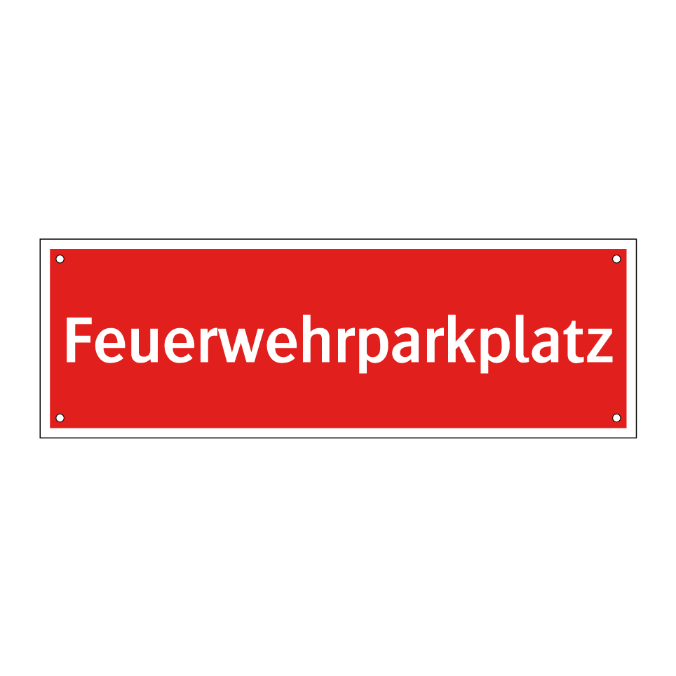 Feuerwehrparkplatz