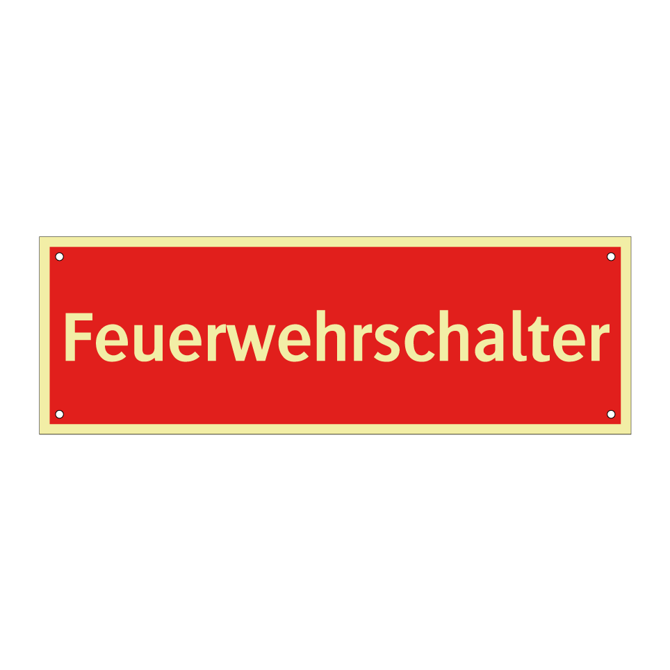 Feuerwehrschalter