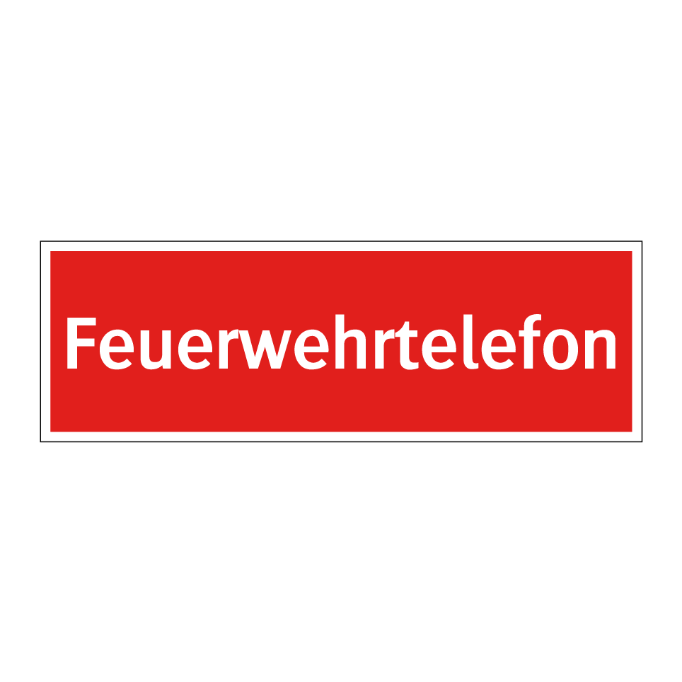 Feuerwehrtelefon