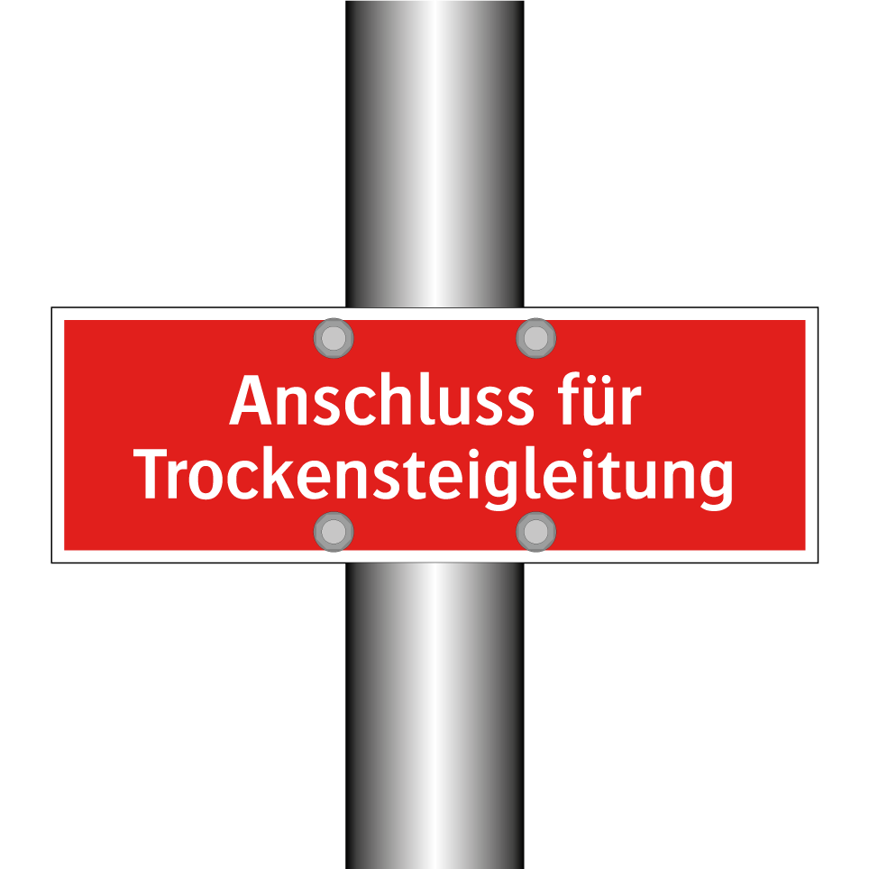 Anschluss für Trockensteigleitung