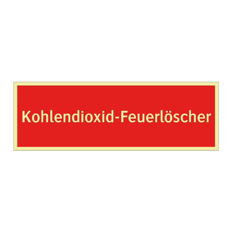 Kohlendioxid-Feuerlöscher