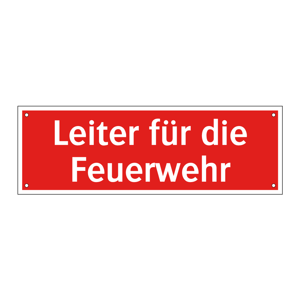Leiter für die Feuerwehr