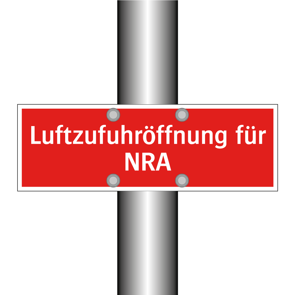 Luftzufuhröffnung für NRA