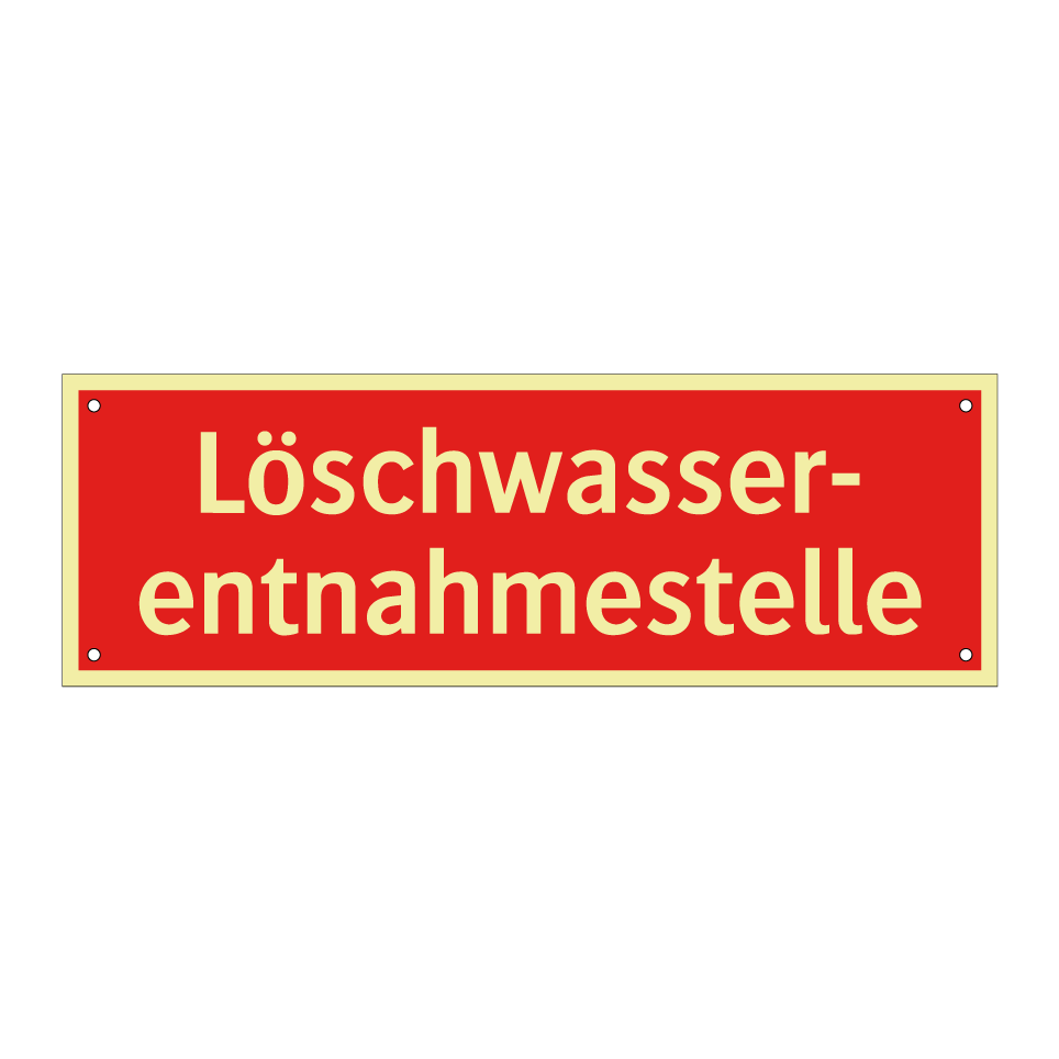Löschwasser- entnahmestelle