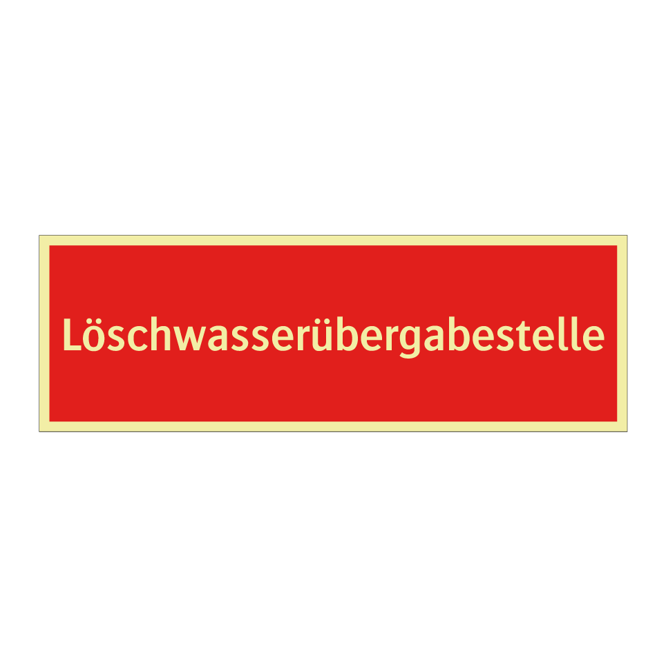 Löschwasserübergabestelle