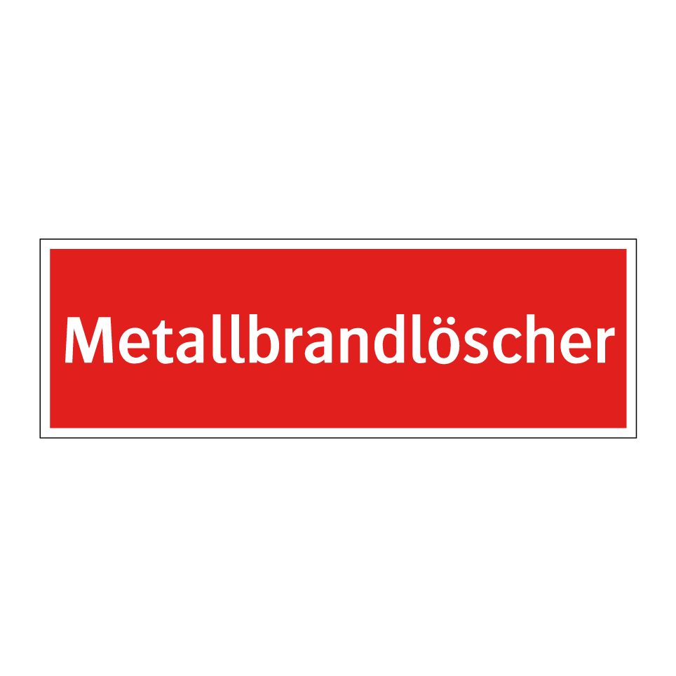 Metallbrandlöscher