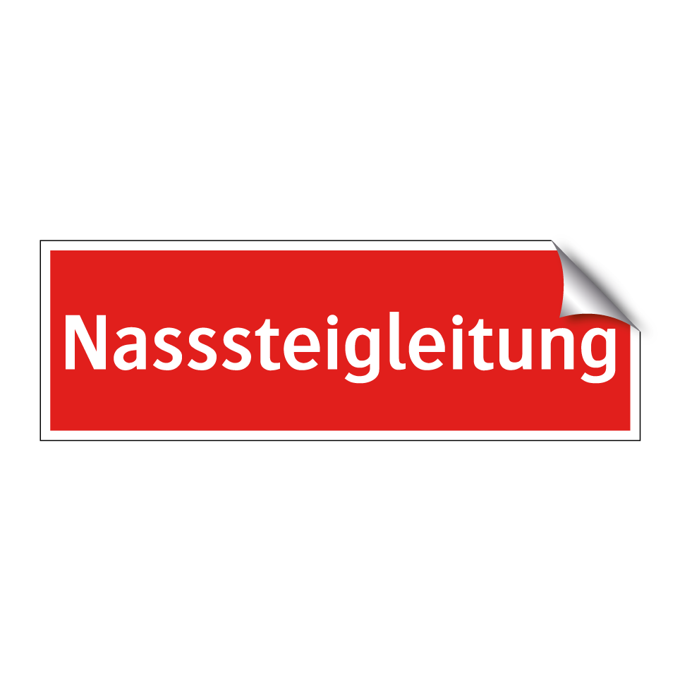 Nasssteigleitung