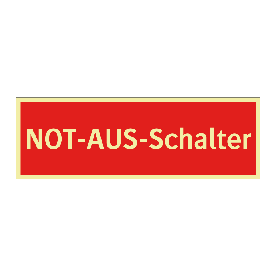 NOT-AUS-Schalter