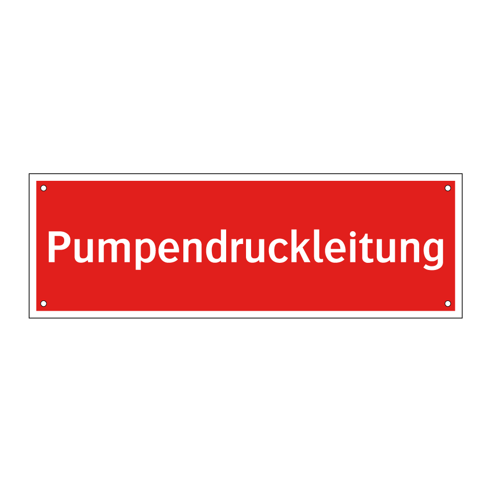 Pumpendruckleitung