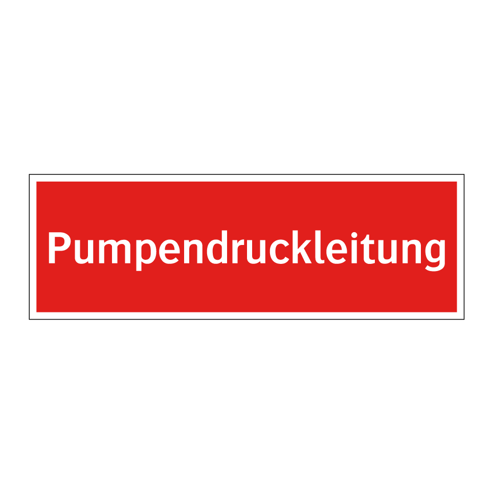 Pumpendruckleitung