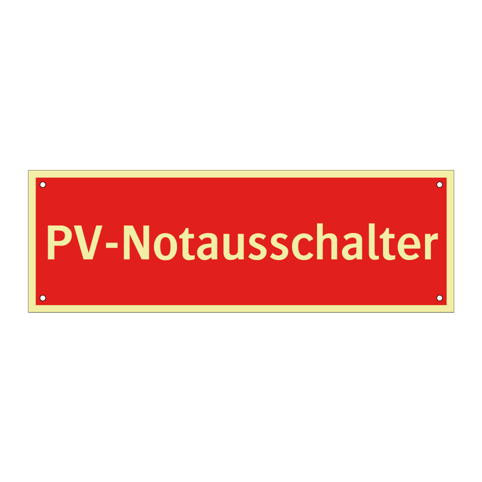 PV-Notausschalter