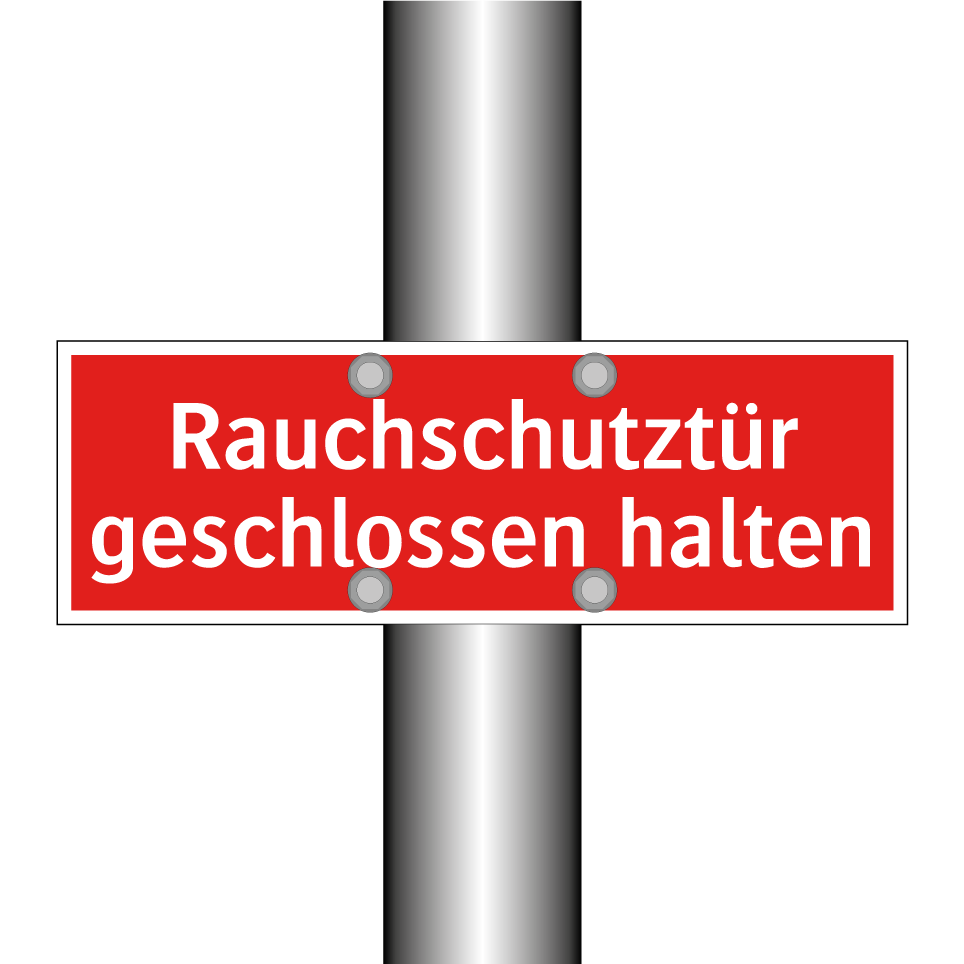 Rauchschutztür geschlossen halten