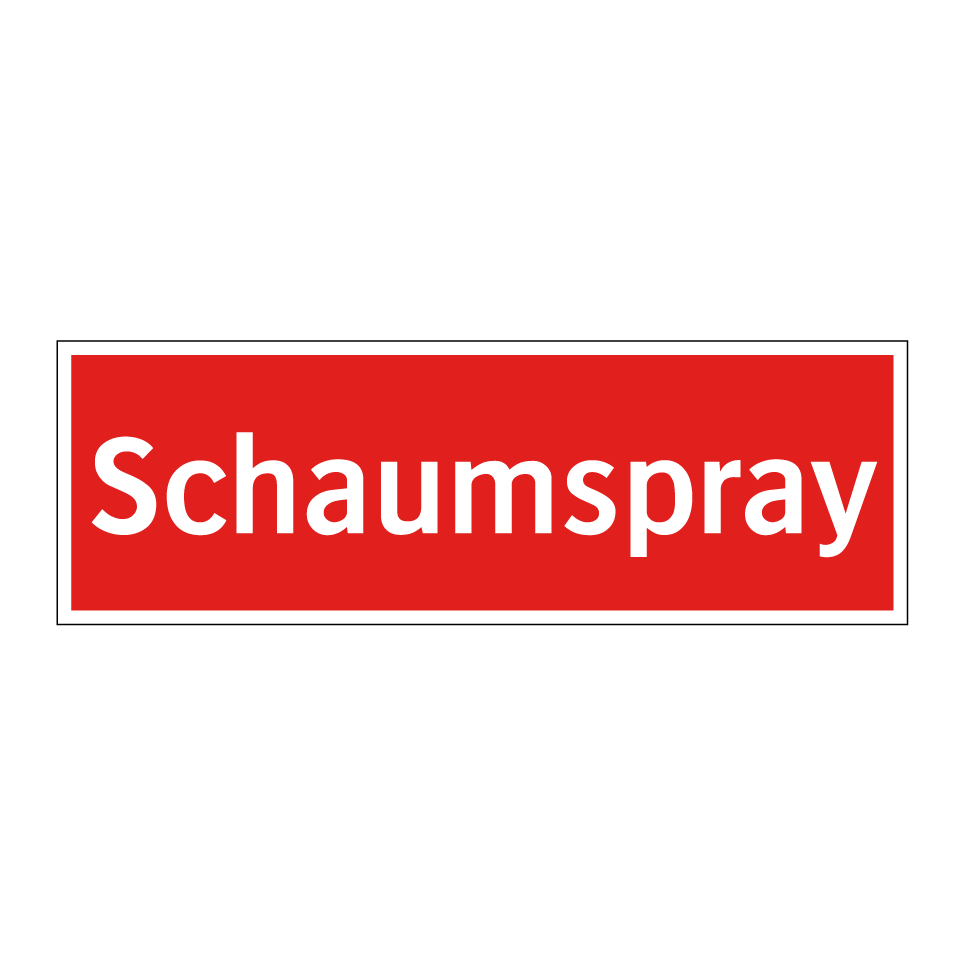 Schaumspray